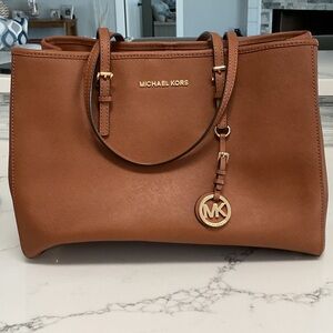 Michael Kors Tan Leather Tote